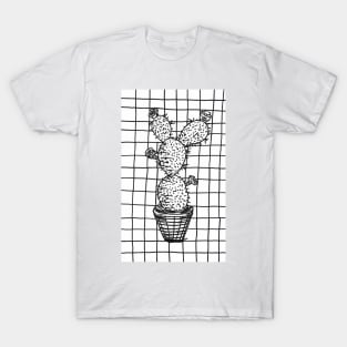 Cacto on grid T-Shirt